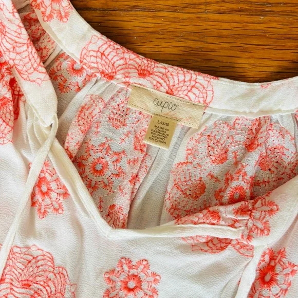 Salty Lemon White Coverup Bottoms. - Picture 5 of 5